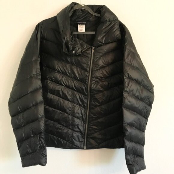 Patagonia black Prow Down Jacket down XL - Picture 1 of 6